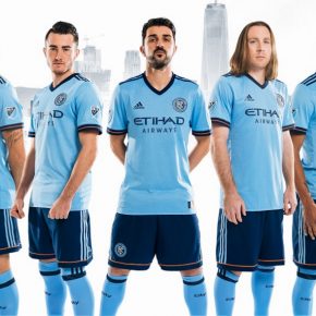 New York City FC 2017 adidas Home Soccer Jersey, Football Kit, Shirt, Camiseta de Futbol