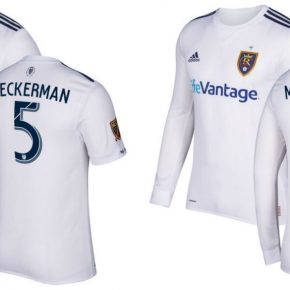 Real Salt Lake 2017 adidas Away Soccer Jersey, Football Shirt, Kit, Camiseta de Futbol, Playera, Equipacion