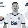 Vancouver Whitecaps 2017 adidas Home "Rain" Soccer Jersey, Football Kit, Shirt