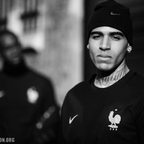 France 2017 2018 Nike Black Third Football Kit, Soccer Jersey, Shirt, Maillot, Tenue, Noir