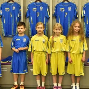 Ukraine 2017 2018 Joma Home and Away Football Kit, Soccer Jersey, Shirt
