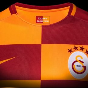 Galatasaray SK 2017 2018 Nike Home Football Kit, Soccer Jersey, Shirt, Forma