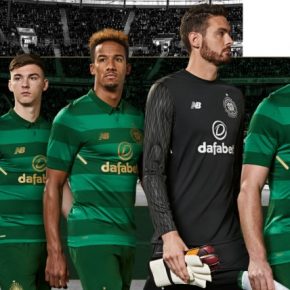 Celtic FC 2017 2018 New Balance Away Football Kit, Soccer Jersey, Shirt