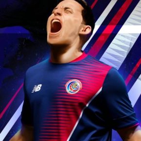 Costa Rica 2017 Gold Cup New Balance Third Football Kit, Soccer Jersey, Shirt, Camiseta de Fubol Copa Oro, Equipacion