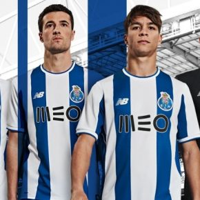 FC Porto 2017 2018 New Balance Home Football Kit, Soccer Jersey, Shirt, Camisa, Camiseta, Camisola, equipamento principal