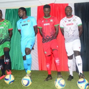 Kenya 2017 2018 Mafro Home, Away and Third Football Kit, Soccer Jersey, Shirt