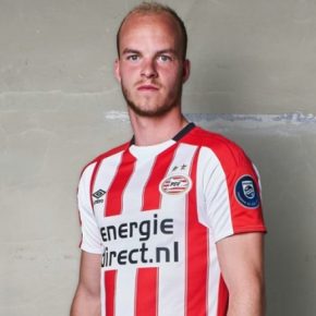 PSV Eindhoven 2017 2018 Umbro Home Football Kit, Soccer Jersey, Shirt, Thusshirt, Tenue