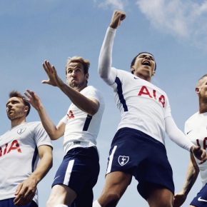 Tottenham Hotspur Football Club 2017 2018 Nike Home and Away Football Kit, Soccer Jersey, Shirt, Maillot, Trikot, Tenue, Camiseta, Camisa, Camisola, Dres