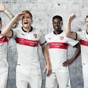 VfB Stuttgart 2017 2018 PUMA Home Football Kit, Soccer Jersey, Shirt, Trikot, Heimtrikot