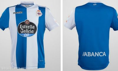 Deportivo de La Coruña 2020/21 Macron Home Kit - FOOTBALL FASHION