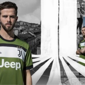 Juventus 2017 2018 adidas Green Third Football Kit, Soccer Jersey, Shirt, Camiseta, Camisa, Maglia, Gara, Trikot, Maillot, Tenue