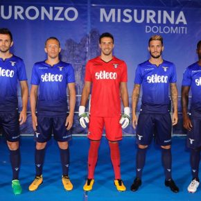 SS Lazio 2017 2018 Macron Blue Third Football Kit, Soccer Jersey, Shirt, Gara, Maglia, Camiseta, Camisa