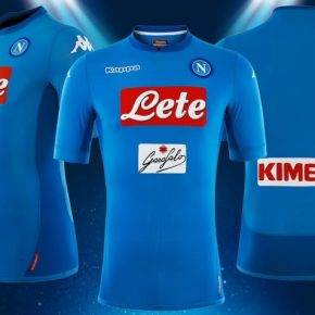 SSC Napoli 2017 2018 Kappa Home Football Kit, Shirt, Soccer Jersey, Gara, Maglia, Camiseta, Camisa, Maillot, Trikot, Tenue