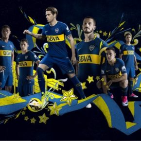Boca Juniors 2017 2018 Nike Home and Away Football Kit, Soccer Jersey, Shirt, Equipacion, Camiseta