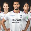 Crystal Palace FC 2017 2018 Macron White Third Football Kit, Soccer Jersey, Shirt
