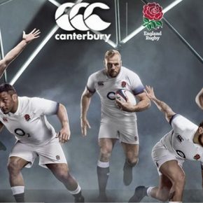 England Rugby 2017 2018 Canterbury Home Kit, Jersey, Shirt