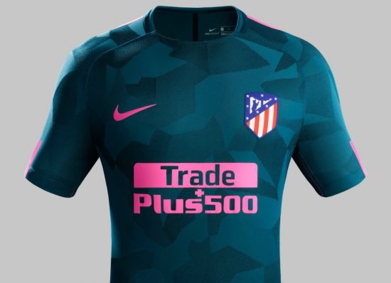 Atlético Madrid 2017 2018 Nike Third Football Kit, Soccer Jersey, Shirt, Camiseta de Futbol, Equipacion, Maillot, Trikot