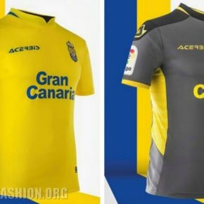 UD Las Palmas 2017 2018 Acerbis Home and Away Football Kit, Soccer Jersey, Shirt, Camiseta, Equipacion