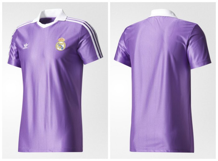 Real Madrid 80s-Inspired 2017 2018 adidas Originals Football Kit, Soccer Jersey, Shirt, Camiseta, Camisa, Equipacion, Maillot, Trikot, Tenue, Camisola, Dres
