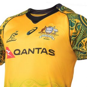 Australia 2017 2018 Asics Indigenous Rugby Kit, Jersey, Shirt
