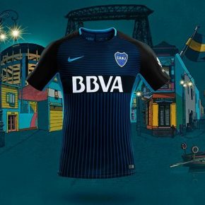 Boca Juniors 2017 2018 Nike Third Football Kit, Soccer Jersey, Shirt, Equipacion, Camiseta Tercera