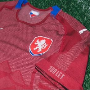 Czech Republic 2018 2019 Red Home Football Kit, Soccer Jersey, Shirt, nové dresy pro