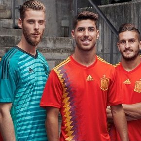 Spain 2018 World Cup adidas Home Football Kit, Soccer Jersey, Shirt, Camiseta, Equipacion, Copa Mundial