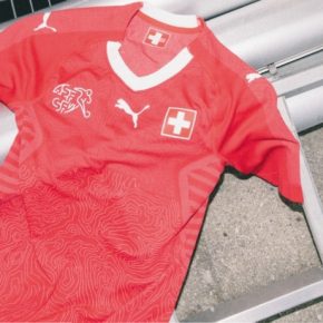 Switzerland 2018 PUMA Home Football Kit, Soccer Jersey, Shirt, Maillot, Trikot, Maglia, Gara