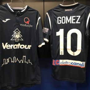 Atalanta BC 2017 Christmas Match Joma Football Kit, Soccer Jersey, Shirt, Maglia, Gara Natale