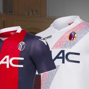 Bologna 2017 2018 Macron Home, Away and Third Football Kit, Soccer Jersey, Shirt, Gara, Maglia