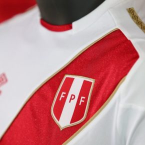 Peru 2017 2018 FIFA World Cup Umbro Home Soccer Jersey, Football Shirt, Shirt, Camiseta de Futbol Copa Mundial Rusia, Equipacion