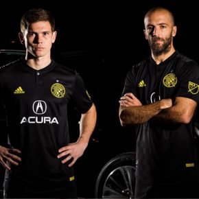 Columbus Crew 2018 adidas Black Away Soccer Jersey, Shirt, Football Kit, Camiseta de Futbol