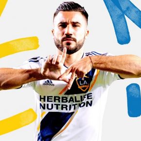 LA Galaxy 2018 adidas Home Soccer Jersey, Shirt, Football Kit, Camiseta de Futbol, Equipacion