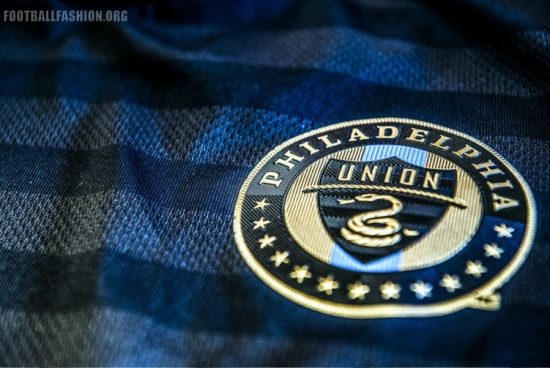 Philadelphia Union 2018 adidas Home Soccer Jersey, Football Kit, Shirt, Camiseta de Futbol