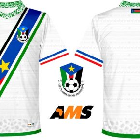 South Sudan 2018 AMS Home and Third Football Kit, Soccer Jersey, Shirt