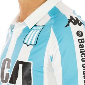 Racing Club 2018 Kappa Home Home Football Kit, Soccer Jersey, Shirt, Camiseta de Futbol