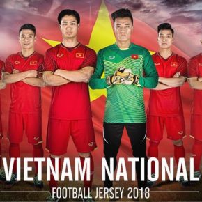 Vietnam 2018 Grand Sport Home and Away Football Kit, Soccer Jersey, Shirt