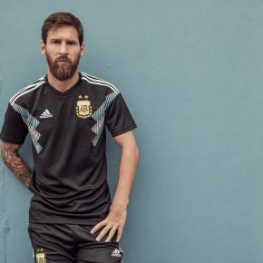 Argentina 2018 World Cup adidas Away Football Kit, Soccer Jersey, Shirt, Camiseta, Equipacion, Copa Mundial