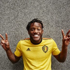 Belgium 2018 World Cup adidas Yellow Away Football Kit, Soccer Jersey, Shirt, Maillot, Tenue