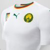 Cameroon 2018 2019 PUMA White Away Football Kit, Soccer Jersey, Shirt, Maillot Cameroun
