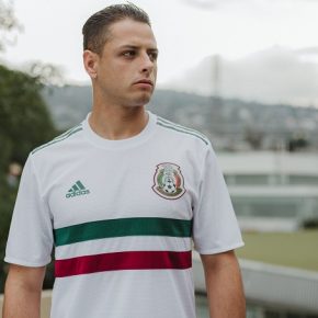 Mexico 2018 World Cup adidas White Away Soccer Jersey, Football Kit, Shirt, Camiseta de Futbol, Equipacion, Playera, Uniforme, Copa Mundial Rusia