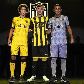 Peñarol 2018 PUMA Home, Away and Third Football Kit, Soccer Jersey, Shirt, Camiseta de Futbol
