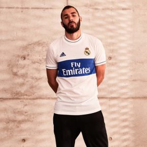 Real Madrid 2018 adidas Icon Soccer Jersey, Football Kit, Shirt, Camiseta de Futbol, Equipacion, Camisa, Trikot, Maillot