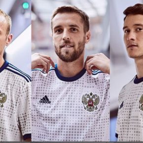Russia 2018 World Cup adidas Away Football Kit, Soccer Jersey, Shirt, ДОМАШНЯЯ ИГРОВАЯ ФУТБОЛКА СБОРНОЙ РОССИИ