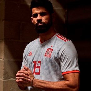 Spain 2018 World Cup adidas Away Football Kit, Soccer Jersey, Shirt, Camiseta, Equipacion, Copa Mundial