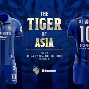 Ulsan Hyundai 2018 hummel Home and Away Football Kit, Soccer Jersey, Shirt