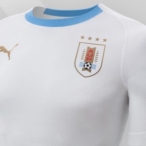 Uruguay 2018 World Cup PUMA Away Football Kit, Soccer Jersey, Shirt, Camiseta de Futbol Mundial, Equipacion