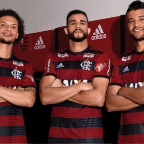 CR Flamengo 2018 adidas Icon Football Kit, Soccer Jersey, Shirt, Camisa, Camiseta