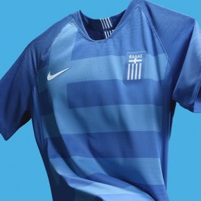 Greece 2018 2019 Nike Home and Away Football Kit, Soccer Jersey, Shirt