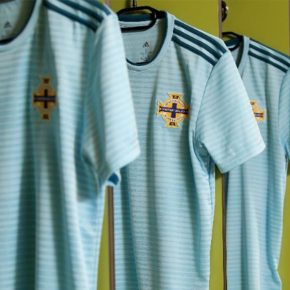 Northern Ireland 2018 2019 adidas Home Football Kit, Soccer Jersey, Shirt